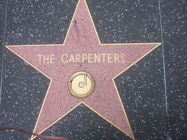 carpenters walk of fame
